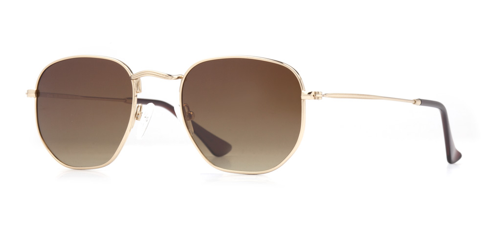 BENX SUNGLASSES Sunglasses Teenage Man,Woman,Unisex Rectangular Full-Rimmed Metal Polarize BXGÜNŞ 8005.48-C.14